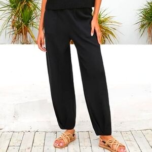 NWOT Black Pullover lounge Pants